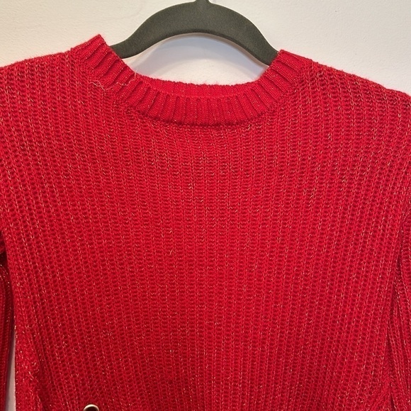 Epic threads red sweater for little girl long sleeve size S (5-7) - Picture 6 of 7